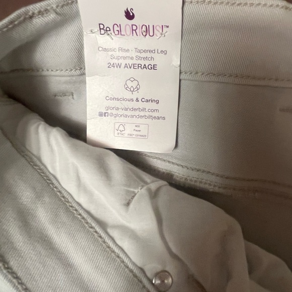 Sz 24 Gloria Vanderbilt Amanda slimming jeans - Picture 5 of 7
